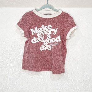 Tiny Whales Kids Retro Unisex Red Ringer T-Shirt Tee Boys 5